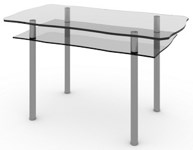 Обеденный стол из стекла ОС-7
